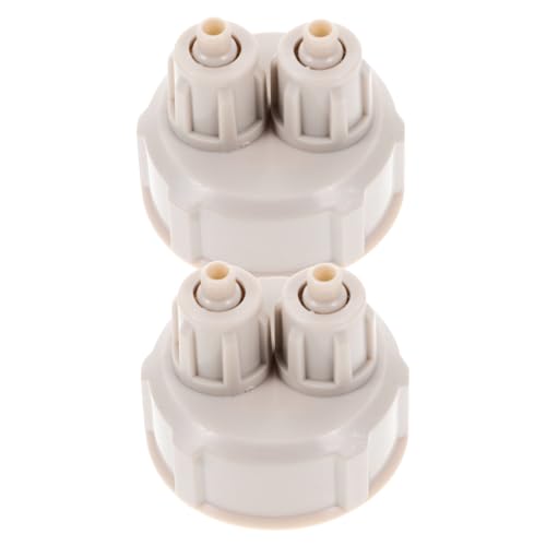 Hohopeti 2PCs CO2 Flasche Kappe Set Quick Connect Armaturen für Aquarium CO2 System Hohopeti 2PCs CO2 Flasche Kappe Set Quick Connect Armaturen für Aquarium CO2 System von Hohopeti