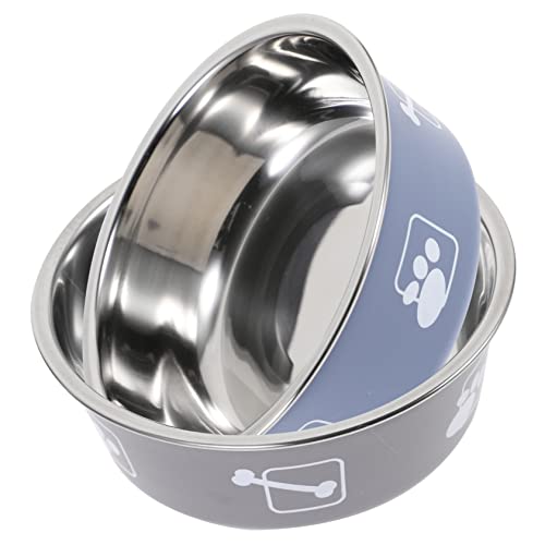Hohopeti Hundenapf-Set 2-teilig Robuster Futternapf Aus Edelstahl Nicht Für Sicheres Fressen Ihres Haustiers Hohopeti Hundenapf-Set 2-teilig Robuster Futternapf Aus Edelstahl Nicht Für Sicheres Fressen Ihres Haustiers von Hohopeti