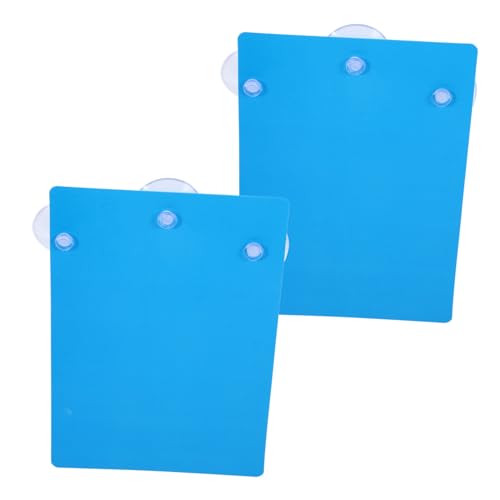 Hohopeti 2 Stück Fischzuchtplatten aus Kunststoff mit Saugnapf Wiederverwendbar Einfache Befestigung Glatte Oberfläche zur Eiablage für Aquarium Aufzuchtbecken und Fischzucht Geeignet Blau Hohopeti 2 Stück Fischzuchtplatten aus Kunststoff mit Saugnapf Wiederverwendbar Einfache Befestigung Glatte Oberfläche zur Eiablage für Aquarium Aufzuchtbecken und Fischzucht Geeignet Blau von Hohopeti