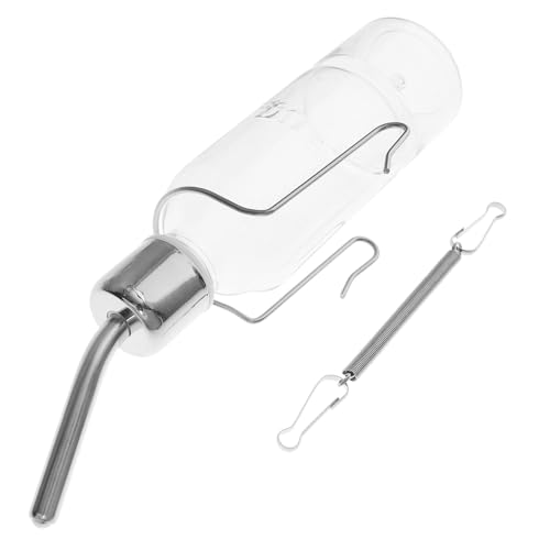 Hohopeti 2 Stück Hängender Trinkflaschen für Haustiere Transparente Wasserspender für Meerschweinchen und Hamster Geruchloser Einfacher Anbau Am Käfig Tragbar für Reisen Hohopeti 2 Stück Hängender Trinkflaschen für Haustiere Transparente Wasserspender für Meerschweinchen und Hamster Geruchloser Einfacher Anbau Am Käfig Tragbar für Reisen von Hohopeti