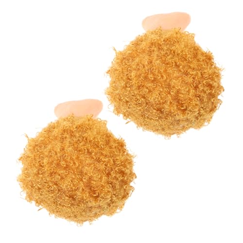 Hohopeti 2 Stück Plüsch Hundespielzeug Chicken Leg Kauspielzeug für Welpen Interaktives Langlebiges Quietschspielzeug zur Zahnpflege und Zahnreinigung Geeignet für Kleine Hunderassen von Hohopeti