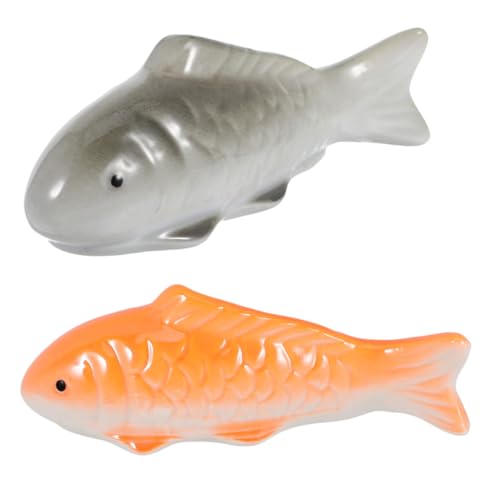 Hohopeti 2 Stück Schwimmende Goldfische Aus Keramik Schwimmende Fischornamente Aquariumfiguren Dekoration Für Aquarien Hohopeti 2 Stück Schwimmende Goldfische Aus Keramik Schwimmende Fischornamente Aquariumfiguren Dekoration Für Aquarien von Hohopeti