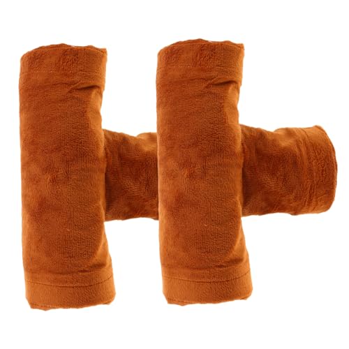 Hohopeti 2 Stück Teiliges Hamster Tunnel Faltbare Nager Versteck Höhle aus Geruchlosem Polyester für Meerschweinchen Chinchilla Frettchen Kleintiere Pflegeleichtes Aktivitätsspielzeug von Hohopeti