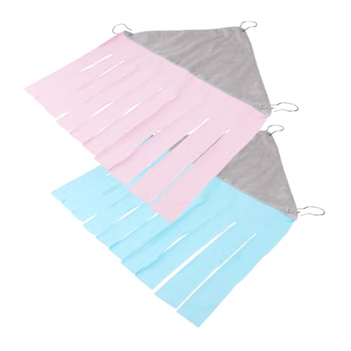 Hohopeti 2 Stück Teiliges Kleintier Versteck mit Hängematte Atmungsaktives Haustier eckhaus in Rosa und Hellblau Vielseitiges Kuscheltier Zelt für Hamster Kaninchen Meerschweinchen Hohopeti 2 Stück Teiliges Kleintier Versteck mit Hängematte Atmungsaktives Haustier eckhaus in Rosa und Hellblau Vielseitiges Kuscheltier Zelt für Hamster Kaninchen Meerschweinchen von Hohopeti