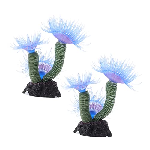Hohopeti 2pcs Dekorative Aquarium Set Harz Tank Dekoration Nachahmung Korallen Ornamente Unterwasser Landschaft Für Frische Hohopeti 2pcs Dekorative Aquarium Set Harz Tank Dekoration Nachahmung Korallen Ornamente Unterwasser Landschaft Für Frische von Hohopeti