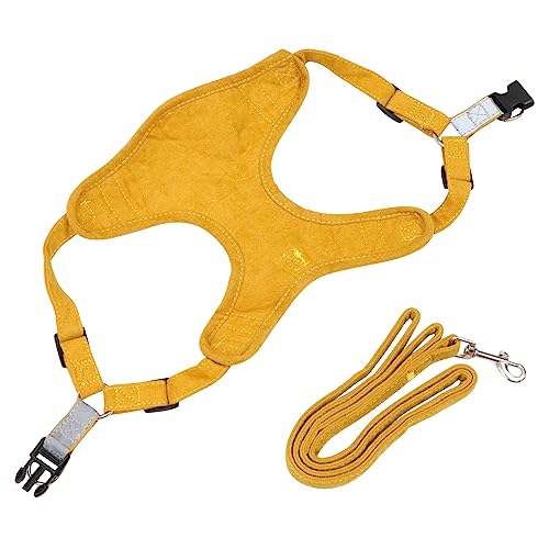 Hohopeti Verstellbares Haustier- Und Zugseil-Set 2-teilig Weiches Fleece Für Katzen Hundeweste Zugseil Hohopeti Verstellbares Haustier- Und Zugseil-Set 2-teilig Weiches Fleece Für Katzen Hundeweste Zugseil von Hohopeti