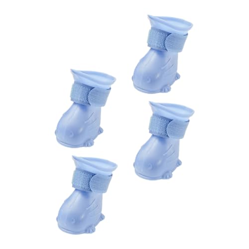 Hohopeti 5 Sets Haustier-Regenstiefel Outdoor-Schuhe Für Hundewelpen - Regenschuhe 4 Stück * 5 Hohopeti 5 Sets Haustier-Regenstiefel Outdoor-Schuhe Für Hundewelpen - Regenschuhe 4 Stück * 5 von Hohopeti