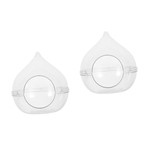 Hohopeti 2stücke Transparentes Hamster-Badezimmer Praktische Badewanne Für Hamster Aus Hochwertigem Material Für Sandbäder Und Pflege Kompaktes Design Für Kleine Haustiere Hohopeti 2stücke Transparentes Hamster-Badezimmer Praktische Badewanne Für Hamster Aus Hochwertigem Material Für Sandbäder Und Pflege Kompaktes Design Für Kleine Haustiere von Hohopeti