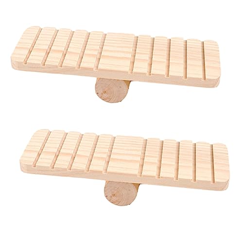 Hohopeti 2stücke Holzspielzeug Für Hamster Lustige Wippe Und Brücke Aus Natürlichem Holz Für Käfige Geeignet Für Zwerghamster Mäuse Und Andere Kleine Haustiere Hohopeti 2stücke Holzspielzeug Für Hamster Lustige Wippe Und Brücke Aus Natürlichem Holz Für Käfige Geeignet Für Zwerghamster Mäuse Und Andere Kleine Haustiere von Hohopeti