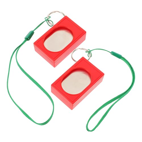 Hohopeti 2er-Pack Hundetrainings-Clicker zum Trainieren von Haustieren. Lauter Verhaltensclicker für Hunde und Katzen. Sicheres leichtes und Robustes Hundetrainingsgerät Hohopeti 2er-Pack Hundetrainings-Clicker zum Trainieren von Haustieren. Lauter Verhaltensclicker für Hunde und Katzen. Sicheres leichtes und Robustes Hundetrainingsgerät von Hohopeti