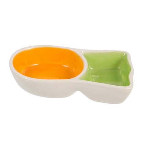 Hohopeti 2 Stücke Keramik Guinea Pig Schüssel Karotte Form Feeder Pet Feeder Hamster Gericht Hohopeti 2 Stücke Keramik Guinea Pig Schüssel Karotte Form Feeder Pet Feeder Hamster Gericht von Hohopeti