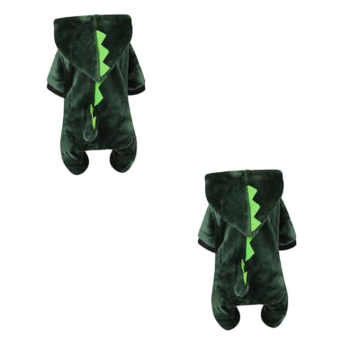 Hohopeti 2-teiliges Halloween-hundekostüm Im Dinosaurier-Stil Overall Bequeme Haustierkleidung Für Welpen Und Hunde Hohopeti 2-teiliges Halloween-hundekostüm Im Dinosaurier-Stil Overall Bequeme Haustierkleidung Für Welpen Und Hunde von Hohopeti