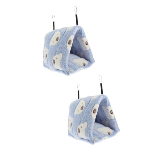 Hohopeti 2 Stücke Warme Nest Bett Für Hamster Guinea Pig Hideout Chinchilla Ruhestätte Komfortable Gemütliche Hohopeti 2 Stücke Warme Nest Bett Für Hamster Guinea Pig Hideout Chinchilla Ruhestätte Komfortable Gemütliche von Hohopeti