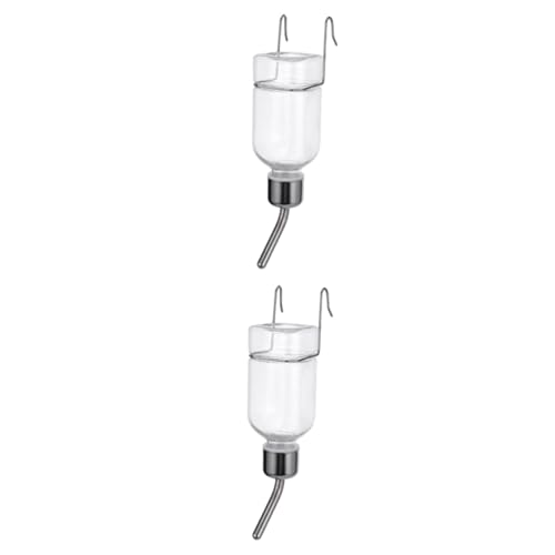 Hohopeti 2St hängende Wasserflasche automatische Wasserspender Meerschweinchen-Wasserflaschenhalter Kaninchen hasentrinkflaschen trinkflasche Hasen automatischer Futterautomat Hohopeti 2St hängende Wasserflasche automatische Wasserspender Meerschweinchen-Wasserflaschenhalter Kaninchen hasentrinkflaschen trinkflasche Hasen automatischer Futterautomat von Hohopeti