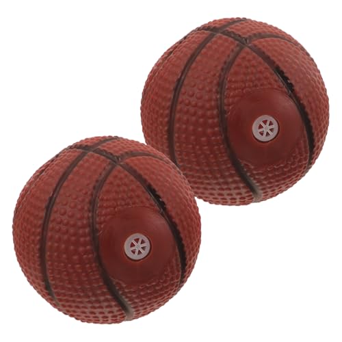 Hohopeti 2Stücke Interaktives Basketball für Kleine Quietschendes Kauspielzeug aus Fördert Bewegung und Training für Welpen und Haustierfreundschaft Hohopeti 2Stücke Interaktives Basketball für Kleine Quietschendes Kauspielzeug aus Fördert Bewegung und Training für Welpen und Haustierfreundschaft von Hohopeti