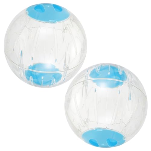 Hohopeti Laufbälle für Hamster 2er-Set stabiles Material sicher Kleintiere von Hohopeti