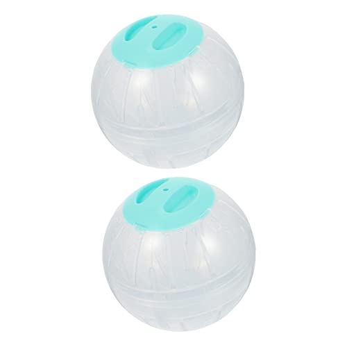 Hohopeti 2st Hamster Laufball Hamsterräder Laufspielzeug Für Hamsterübungen Mini-sportbälle Hamster Rollt Heimtier-übungsspielzeug Hamster Läuft Spielzeug Für Kleine Tiere Plastik Blue Hohopeti 2st Hamster Laufball Hamsterräder Laufspielzeug Für Hamsterübungen Mini-sportbälle Hamster Rollt Heimtier-übungsspielzeug Hamster Läuft Spielzeug Für Kleine Tiere Plastik Blue von Hohopeti