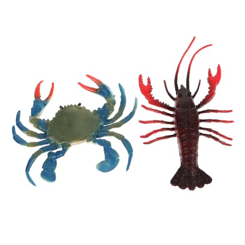 Hohopeti Kompakte Aquarium Decor 2 Stücke Krabben Garnelen Simulation Modelle Sicher Pädagogisches Spielzeug Hohopeti Kompakte Aquarium Decor 2 Stücke Krabben Garnelen Simulation Modelle Sicher Pädagogisches Spielzeug von Hohopeti