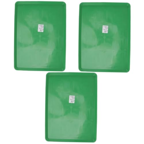 Hohopeti 3 STK Haustiertoilette kaninchenkäfig Rabbit cage hundekäfig Schalen ersetzen kleines Tier bettpfanne große Hundehütte Zwinger Hauskaninchen Töpfchen Kaninchen Bettpfanne Plastik von Hohopeti