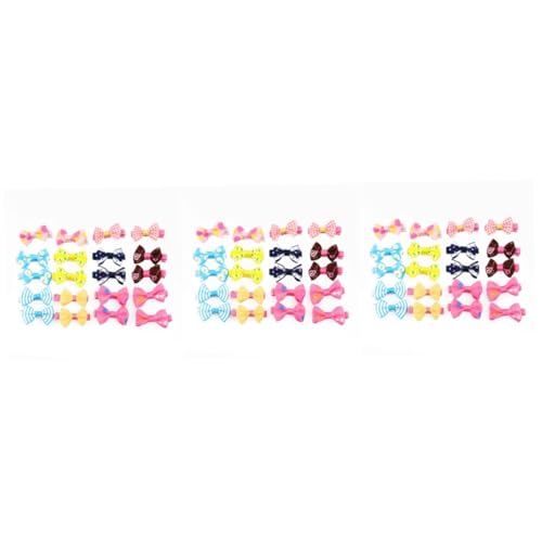 Hohopeti 3 Stücke 20 Zufällige Muster Bowknot Alligator Clips Für Hund Katze Pflege Haar Zubehör von Hohopeti