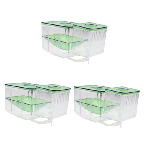 Hohopeti 3 Stücke Box Aquarium Zucht Tank Fisch Inkubation Box Isolation Beobachtung von Hohopeti