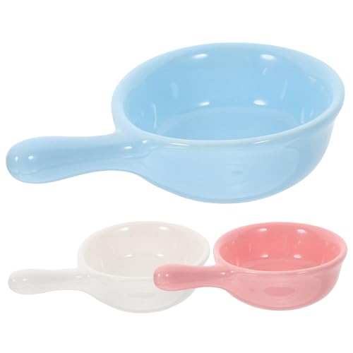 Hohopeti Robustes kaufestes Keramik-Futternapf-Set 3-teilig für Kaninchen Hamster Kleintiere gesund langlebig Hohopeti Robustes kaufestes Keramik-Futternapf-Set 3-teilig für Kaninchen Hamster Kleintiere gesund langlebig von Hohopeti