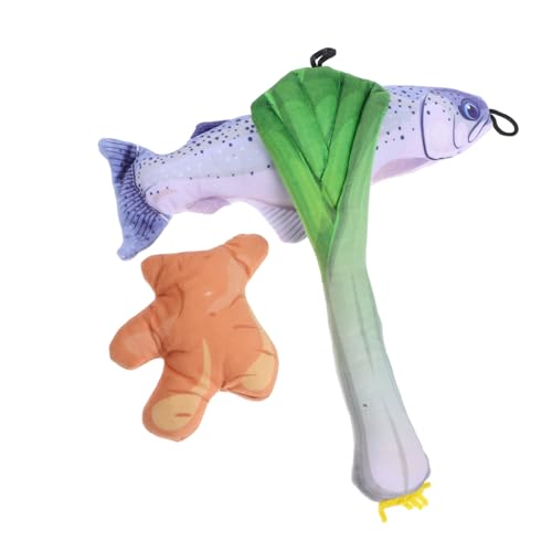Hohopeti 3 Stück Plüsch Katzenspielzeug mit Katzenminze Fischform mit Knisterpapier für Katzenzahnpflege Interaktives Kauspielzeug für Kätzchen Fördert Spielerische Aktivität und Hohopeti 3 Stück Plüsch Katzenspielzeug mit Katzenminze Fischform mit Knisterpapier für Katzenzahnpflege Interaktives Kauspielzeug für Kätzchen Fördert Spielerische Aktivität und von Hohopeti