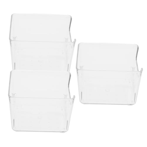 Hohopeti 3 Stück Teiliges Hamster Sandbad aus Strapazierfähigem Kleines Transparentes Chinchilla Badehaus Multifunktionale Haustier Badebox für Kleintiere Wie Hamster Igel und von Hohopeti