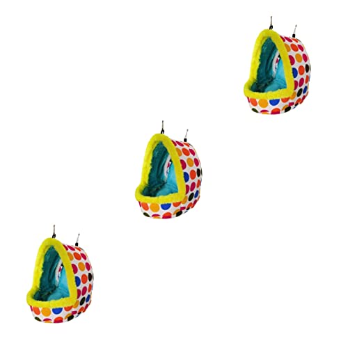 Hohopeti 3 Stücke Gemütliche Weiche Warme Vogel Käfig Bett Papagei Nesting Pad Für Ara Papagei Vögel Ruhen Hohopeti 3 Stücke Gemütliche Weiche Warme Vogel Käfig Bett Papagei Nesting Pad Für Ara Papagei Vögel Ruhen von Hohopeti