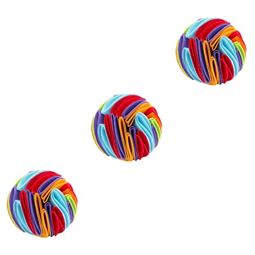 Hohopeti 3-Teiliges Zahnungsspielzeug - Für Tragbare Leckagespender Mittleres Gehirnschleifen Backenzahnspielzeug Stress Kleine Große Nase Kauschüssel Spiel Farbe Schnüffeln Hohopeti 3-Teiliges Zahnungsspielzeug - Für Tragbare Leckagespender Mittleres Gehirnschleifen Backenzahnspielzeug Stress Kleine Große Nase Kauschüssel Spiel Farbe Schnüffeln von Hohopeti
