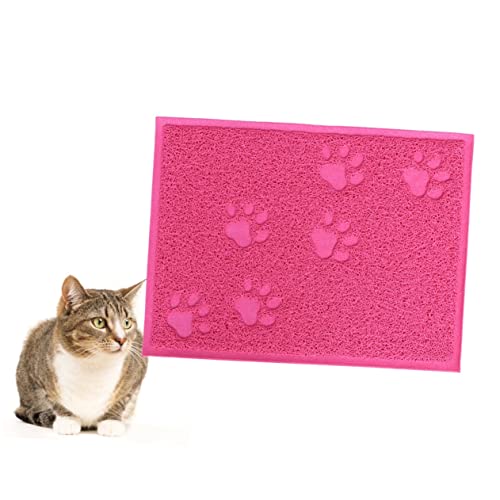 Hohopeti 30 x 40 cm Haustier Matte Für Hunde Und Katzen rutschfeste Fuß Isomatte Rosarot Krallen Und Fußabdruckschutz Reinigungsteppich Für Zuhause Ideal Als Tischset Für Haustiere Hohopeti 30 x 40 cm Haustier Matte Für Hunde Und Katzen rutschfeste Fuß Isomatte Rosarot Krallen Und Fußabdruckschutz Reinigungsteppich Für Zuhause Ideal Als Tischset Für Haustiere von Hohopeti