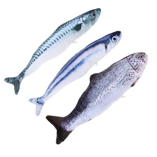 Hohopeti 3St Simulation Fischspielzeug Katzenspielzeug mit Katzenminze Kauspielzeug für Katzen interaktives Spielzeug knete Spielzeug Spielzeuge Kinderspielzeug Katzenspielzeug für Kätzchen Hohopeti 3St Simulation Fischspielzeug Katzenspielzeug mit Katzenminze Kauspielzeug für Katzen interaktives Spielzeug knete Spielzeug Spielzeuge Kinderspielzeug Katzenspielzeug für Kätzchen von Hohopeti