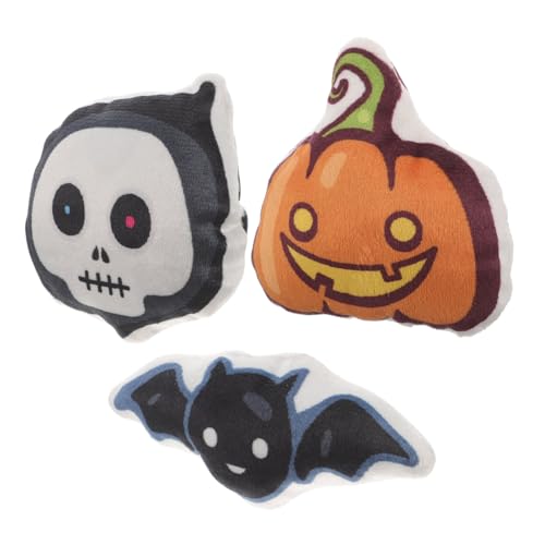 Hohopeti 3stücke Teiliges Interaktives Katzenspielzeug Aus Plüsch Halloween-kau-Spielzeug Für Katzen Katzenminze Und Zahnpflege Für Selbstständiges Spielen Und des Jagdinstinkts Hohopeti 3stücke Teiliges Interaktives Katzenspielzeug Aus Plüsch Halloween-kau-Spielzeug Für Katzen Katzenminze Und Zahnpflege Für Selbstständiges Spielen Und des Jagdinstinkts von Hohopeti