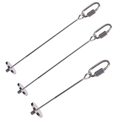 Hohopeti 3stücke Edelstahl Vogel Futterhalter Praktischer Obst Und Gemüsehalter Für Käfige Rostfrei Und Langlebig Für Wellensittiche Papageien Und Kleintiere von Hohopeti