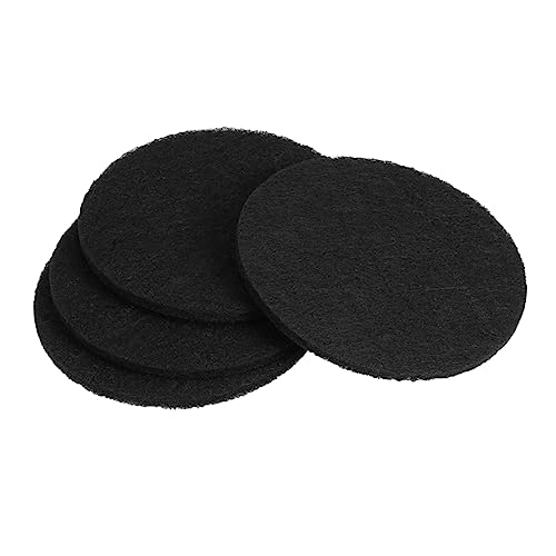 Hohopeti 4 Stück Aktivkohlefilter Ersatzfilter für Katzentoilette Rund Geruchshemmend Zuschneidbar Kompatibel mit Dome Katzenstreu Box Teiliges von Hohopeti
