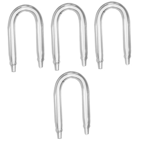 Hohopeti 4 Stücke Aquarium Co2 Glas Schlauch U Biegen Leichte Und Kompakte Design von Hohopeti