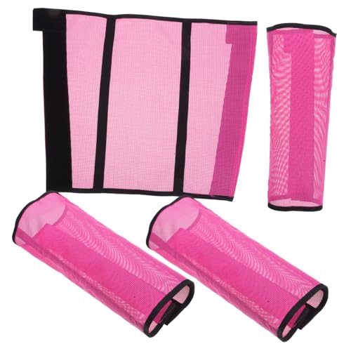 Hohopeti 4 Stück Atmungsaktive Mesh Pferde-beinschützer Fliegenstiefel Elastisch Bequem Langlebig Ermüdung und Stomping für Outdoor-reiten Training Hohopeti 4 Stück Atmungsaktive Mesh Pferde-beinschützer Fliegenstiefel Elastisch Bequem Langlebig Ermüdung und Stomping für Outdoor-reiten Training von Hohopeti