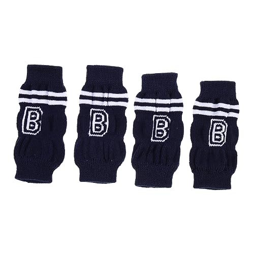 Hohopeti 4 Stück Cartoon-Socken Tier Beinsocken Gelenkschutz für Hunde Hundesocken aus Baumwolle Wintersocken für Welpen Socken für Hunde Hundebeinschutz Hundebeinabdeckungen Elasthan Blue Hohopeti 4 Stück Cartoon-Socken Tier Beinsocken Gelenkschutz für Hunde Hundesocken aus Baumwolle Wintersocken für Welpen Socken für Hunde Hundebeinschutz Hundebeinabdeckungen Elasthan Blue von Hohopeti