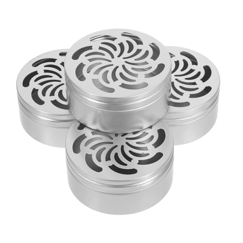 Hohopeti Duftdosen Aus Aluminium Für Das Hundetraining 4 Stück Leere Metallbehälter Schraubdeckel Für Die Nasenarbeit Und Das Verhaltenstraining Von Hunden Hohopeti Duftdosen Aus Aluminium Für Das Hundetraining 4 Stück Leere Metallbehälter Schraubdeckel Für Die Nasenarbeit Und Das Verhaltenstraining Von Hunden von Hohopeti