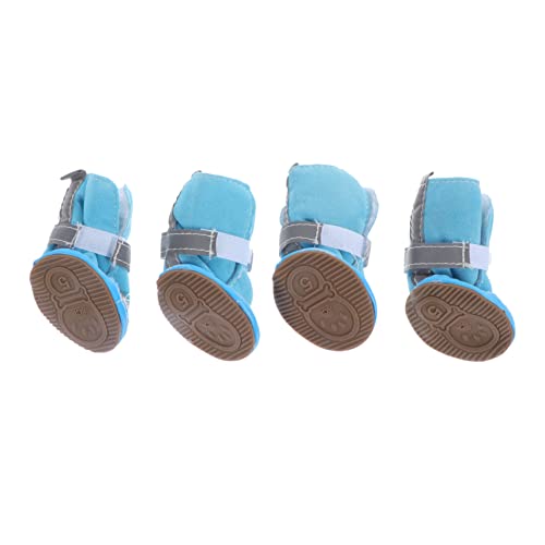 Hohopeti Haustierschuhe 4 Stück Hundestiefel Für Hunde Outdoor Reflektierende Hundeschuhe Nicht-Design Hohopeti Haustierschuhe 4 Stück Hundestiefel Für Hunde Outdoor Reflektierende Hundeschuhe Nicht-Design von Hohopeti