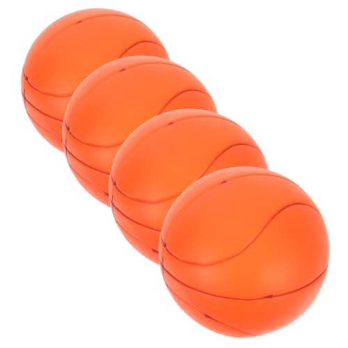 Hohopeti 4 Stück Hundespielzeugball Gummi Hundespielzeug Bezauberndes Welpenspielzeug Welpenzubehör Interessantes Kauspielzeug Haustier Übungsspielzeug Quietschendes von Hohopeti