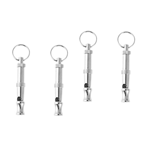 Hohopeti T-Werkzeug 4 Stück Hunde Clickertraining Für Hunde Werkzeug Pfeife Aus Metall Zubehör Für Die Ausbildung Von Vogelhunden Training Hör Auf Zu Pfeifen Der Hund Hündchen Vogelpfeife Hohopeti T-Werkzeug 4 Stück Hunde Clickertraining Für Hunde Werkzeug Pfeife Aus Metall Zubehör Für Die Ausbildung Von Vogelhunden Training Hör Auf Zu Pfeifen Der Hund Hündchen Vogelpfeife von Hohopeti