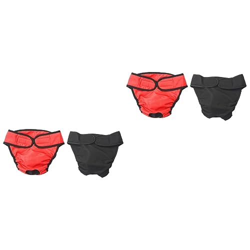 Hohopeti 4 Stück Hygieneunterwäsche für Hunde hundewindel Hunde Unterhose Dog Diapers Hunde windel Hundehöschen Welpenwindel pet Hündin körperliche Hose Pet körperliche Hose Hohopeti 4 Stück Hygieneunterwäsche für Hunde hundewindel Hunde Unterhose Dog Diapers Hunde windel Hundehöschen Welpenwindel pet Hündin körperliche Hose Pet körperliche Hose von Hohopeti