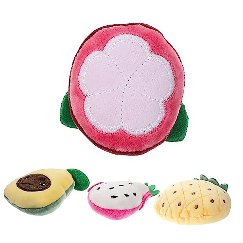 Hohopeti 4 Stück Katzenminze Puppe Katzenbedarf Kauspielzeug Für Kätzchen Spielzeug Zum Beißen Von Katzen Katzenspielzeug Katzenbiss-Spielzeug Plüsch Obst Backenzahn Hohopeti 4 Stück Katzenminze Puppe Katzenbedarf Kauspielzeug Für Kätzchen Spielzeug Zum Beißen Von Katzen Katzenspielzeug Katzenbiss-Spielzeug Plüsch Obst Backenzahn von Hohopeti
