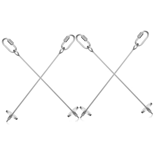 Hohopeti 2sets Edelstahl Vogelfutter Spieße Für Wellensittich Papagei Leckerli Sticks Käfig Spielzeug 2 Stücke * 2 von Hohopeti