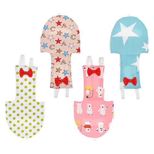 Hohopeti 4pcs Papagei Windel Hosen Für Nymphensittich Und Sittich Vogel Kleidung Einfache Reinigung Komfortable Material Hohopeti 4pcs Papagei Windel Hosen Für Nymphensittich Und Sittich Vogel Kleidung Einfache Reinigung Komfortable Material von Hohopeti