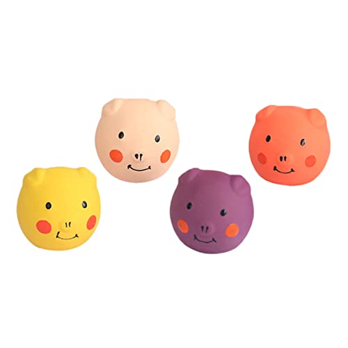 Hohopeti 4er-Pack quietschende Hundespielzeuge Schweinebälle aus Latex Quietscher für Hunde Schweinekopf Hunde-Backenzahnspielzeug lustiges Welpenspielzeug Hohopeti 4er-Pack quietschende Hundespielzeuge Schweinebälle aus Latex Quietscher für Hunde Schweinekopf Hunde-Backenzahnspielzeug lustiges Welpenspielzeug von Hohopeti