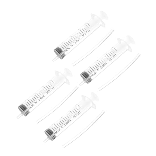 Hohopeti 4 Stück Teiliges Wiederverwendbarer Pet Liquid Feeder für Vögel Langlebige Fütterungshilfe für Haustiere Geeignet für Medikamente und Flüssigkeiten für Zuhause und Tierhandlungen von Hohopeti