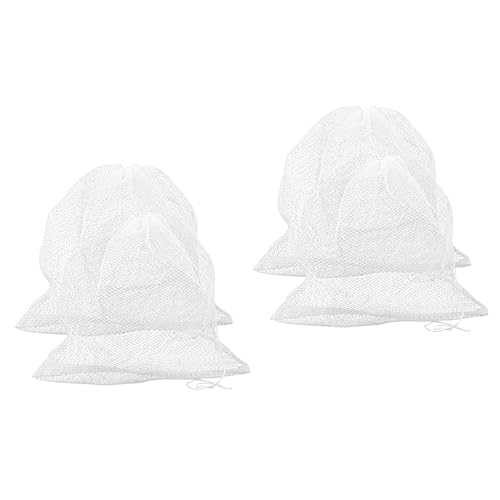 Hohopeti 4 Stück Wasserpumpenfilternetz Fischnetz-Teichpumpe Teichskimmer Fischnetz Aquarium groß draussen pumpcover pumpenabdeckung teich pumpe Tasche Pump-Netzfilterbeutel Polyester Weiß Hohopeti 4 Stück Wasserpumpenfilternetz Fischnetz-Teichpumpe Teichskimmer Fischnetz Aquarium groß draussen pumpcover pumpenabdeckung teich pumpe Tasche Pump-Netzfilterbeutel Polyester Weiß von Hohopeti