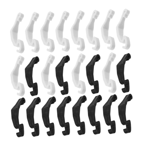 Hohopeti 40 Stück Kleintierkäfig Clips aus Robustem Kunststoff Vielseitige Befestigung für Kaninchen Hamster Vögel und Hühnerkäfige Einfache DIY Stabile Kleintierkäfig Zubehör für Sichere von Hohopeti